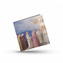 fragment fresku Orszak weselny autorstwa Giotto di Bondone