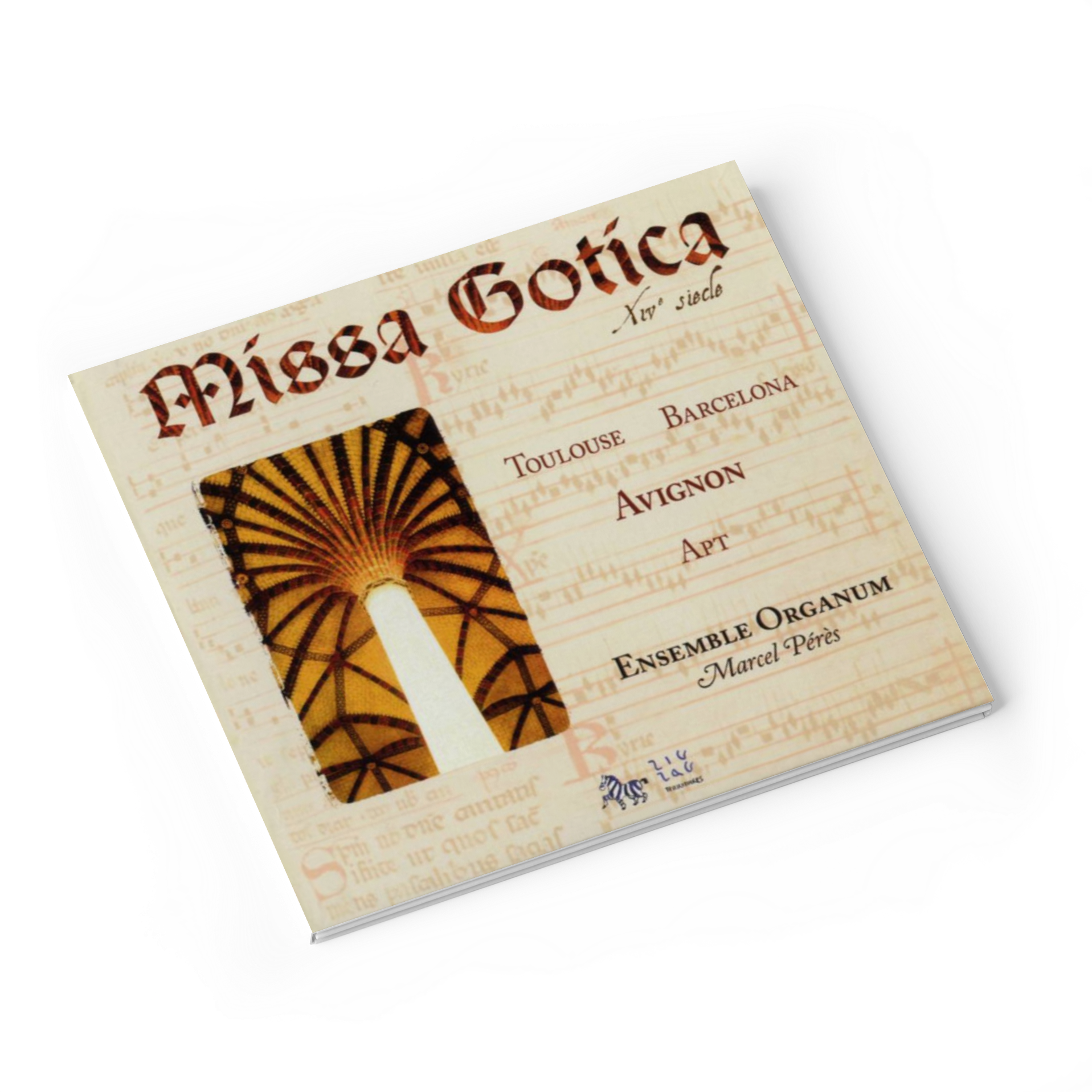 okładka płyty Missa gotica zespołu ensemble organum